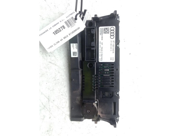 8T1820043N MANDO CLIMA AUDI A4 (8K2, B8)|Desguaces La Cabaña