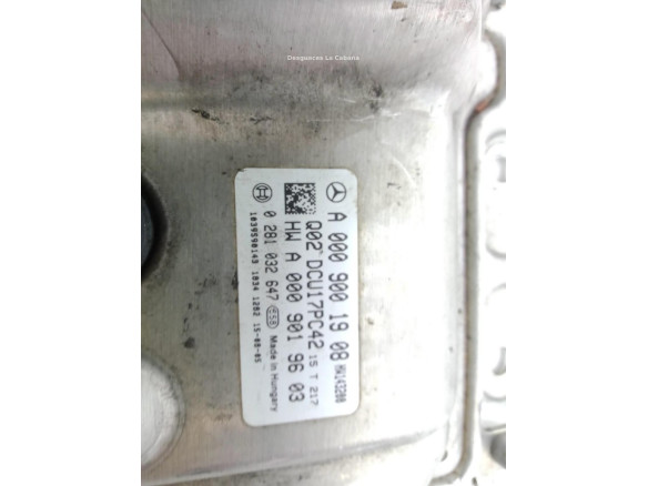 A0009001908 MODULO ELECTRONICO 4 MERCEDES BENZ CLASE E (W212)|Desguaces La Cabaña