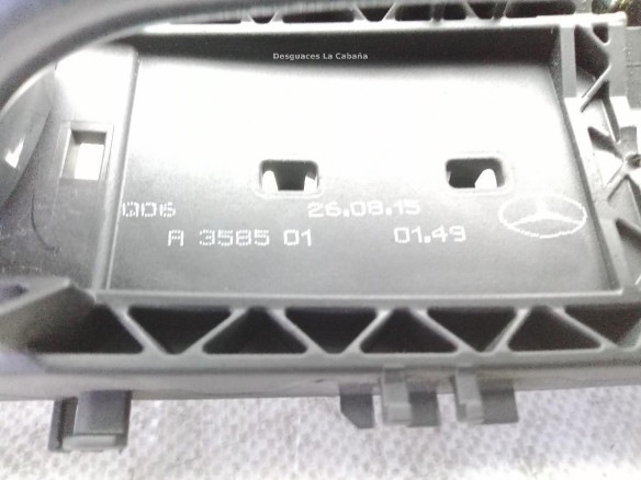 A2047601634 MANILLA PUERTA LAT TRA DER EXT MERCEDES BENZ CLASE E (W212)|Desguaces La Cabaña