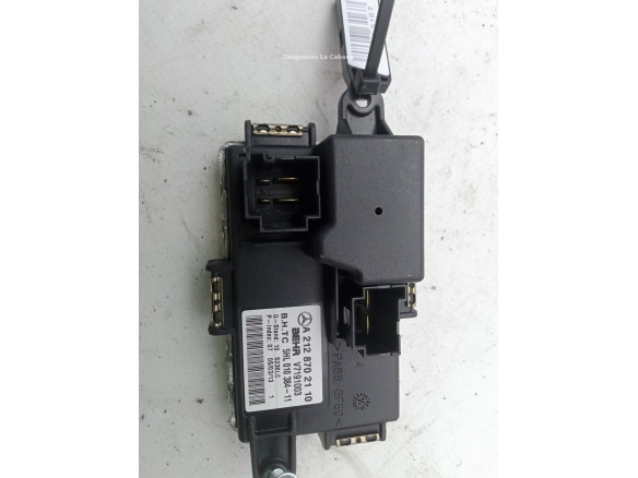 A2128702110 RESISTENCIA CALEFACCION MERCEDES BENZ CLASE E (W212)|Desguaces La Cabaña