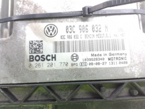 03C906032N CENTRALITA MOTOR VW GOLF V (1K1)|Desguaces La Cabaña