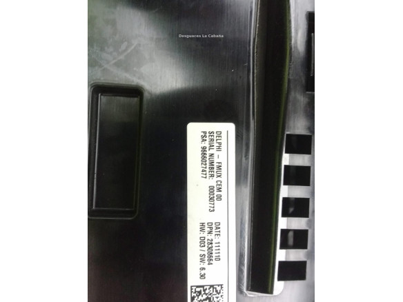 9666027477 MANDO CLIMA CITROEN C4 II (B7)|Desguaces La Cabaña