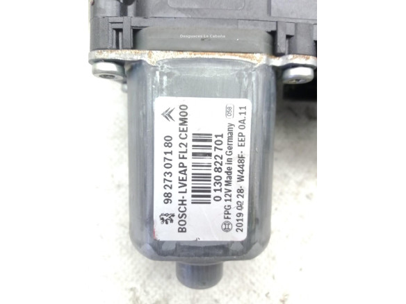 9827189180 ELEVALUNAS PUERTA LAT DEL IZQ CITROEN C4 CACTUS|Desguaces La Cabaña