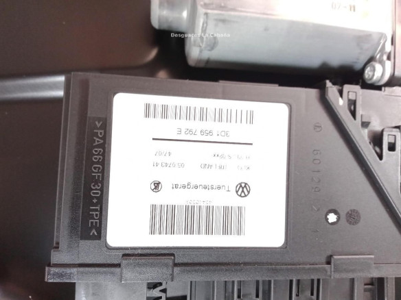 95554246204  ELEVALUNAS PUERTA LAT DEL DER PORSCHE CAYENNE (9PA)|Desguaces La Cabaña