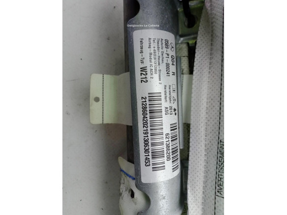 2128604202 AIRBAG CORTINA DER MERCEDES BENZ CLASE E (W212)|Desguaces La Cabaña