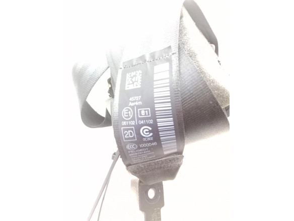98087918XX CINTURON TRA DER PEUGEOT 308 II|Desguaces La Cabaña