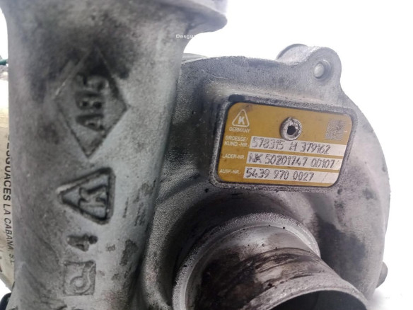 54399700027 TURBO RENAULT SCÉNIC II (JM0/1_)|Desguaces La Cabaña