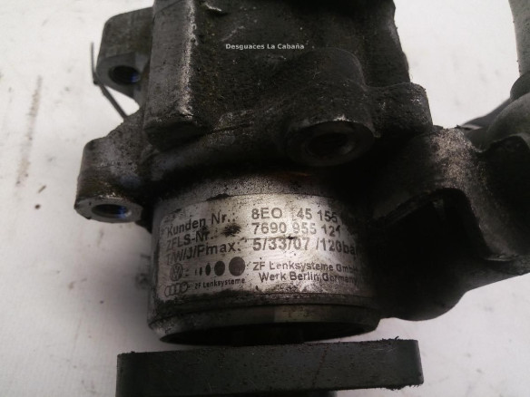 8EO45155N BOMBA DIRECCION AUDI A4 B7 Descapotable (8HE)|Desguaces La Cabaña