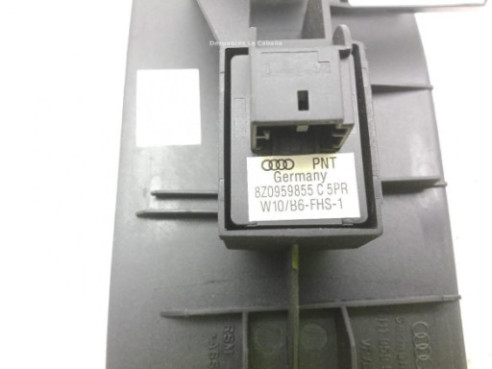 8Z0959855C MANDO ELEVALUNAS PUERTA LAT DEL DER AUDI A4 B7 Descapotable (8HE)|Desguaces La Cabaña