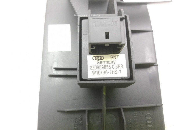 8Z0959855C MANDO ELEVALUNAS PUERTA LAT DEL DER AUDI A4 B7 Descapotable (8HE)|Desguaces La Cabaña