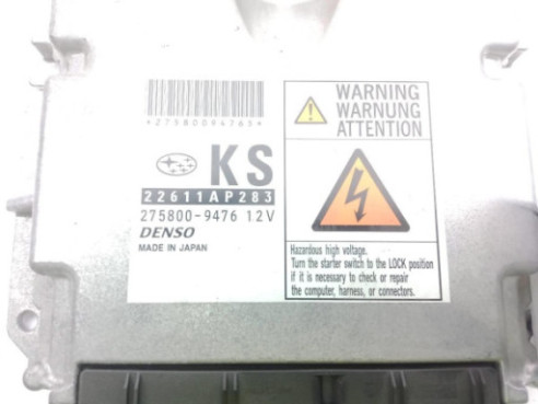 22611AP283 CENTRALITA MOTOR SUBARU IMPREZA Fastback (GR, GH, G3)|Desguaces La Cabaña