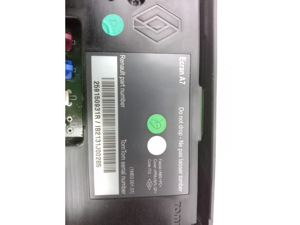 259150931R PANTALLA MULTIMEDIA RENAULT MEGANE CC (EZ0/1_)|Desguaces La Cabaña