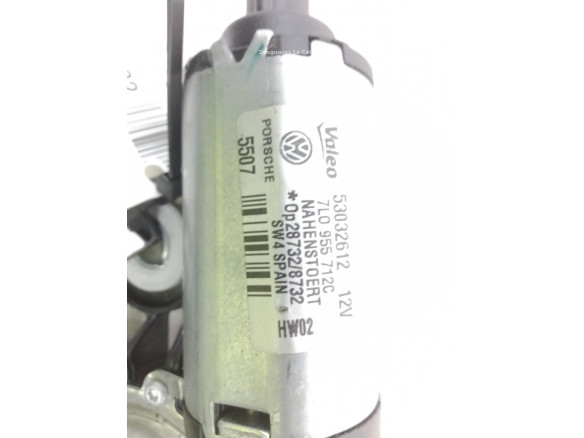 7L0955712C MOTOR LIMPIAPARABRISAS TRA PORSCHE CAYENNE (9PA)|Desguaces La Cabaña