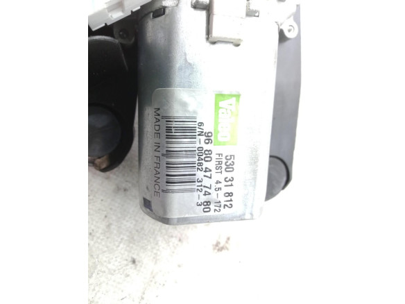 9680477480 MOTOR LIMPIAPARABRISAS TRA CITROEN DS4|Desguaces La Cabaña