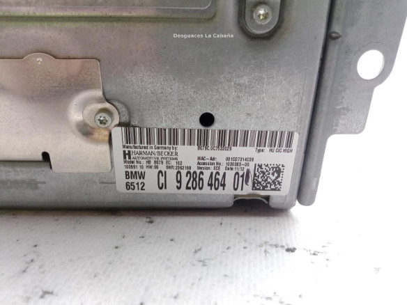 928646401 MODULO RADIO BMW 3 (F30, F80)|Desguaces La Cabaña