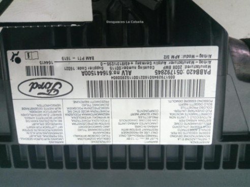 051792845 AIRBAG DER FORD KA (RU8)|Desguaces La Cabaña