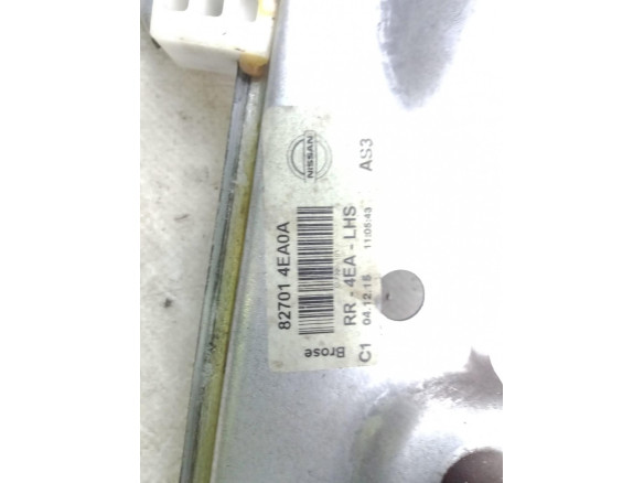 827014EA0A  ELEVALUNAS PUERTA LAT TRA IZQ NISSAN QASHQAI II Todo terreno, cerrada (J11, J11_)|Desguaces La Cabaña