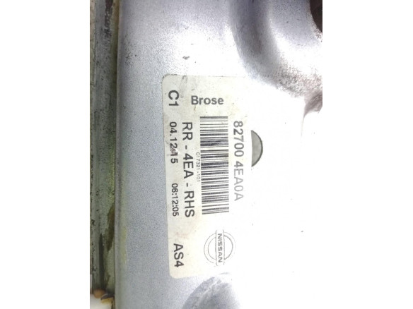 827004EA0A  ELEVALUNAS PUERTA LAT TRA DER NISSAN QASHQAI II Todo terreno, cerrada (J11, J11_)|Desguaces La Cabaña