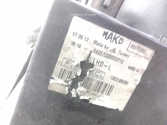45570383 FARO IZQUIERDO PEUGEOT BIPPER (AA_)|Desguaces La Cabaña
