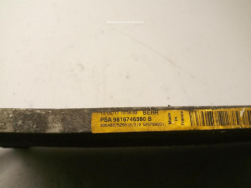 981674580 RADIADOR AIRE ACONDICIONADO PEUGEOT 308 II|Desguaces La Cabaña