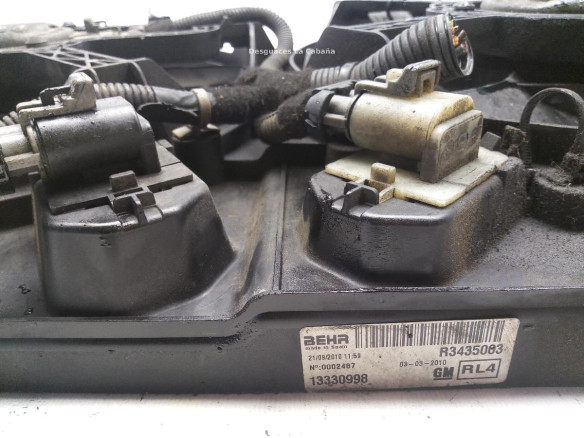 13330998 ELECTROVENTILADOR OPEL MERIVA B Limusina (S10)|Desguaces La Cabaña
