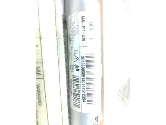 20486005 AIRBAG CORTINA IZQ MERCEDES BENZ CLASE C (W204)|Desguaces La Cabaña