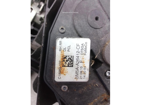 BM5AA26412CF CERRADURA PUERTA LAT TRA DER FORD MONDEO V Fastback|Desguaces La Cabaña