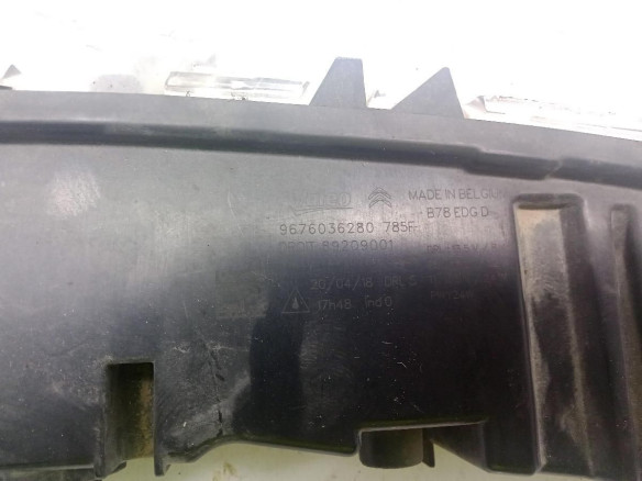 9676036280 PILOTO LUZ DIURNA DER CITROEN C4 Picasso II|Desguaces La Cabaña