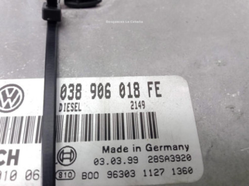 038906018 CENTRALITA MOTOR AUDI A4 (8D2, B5)|Desguaces La Cabaña