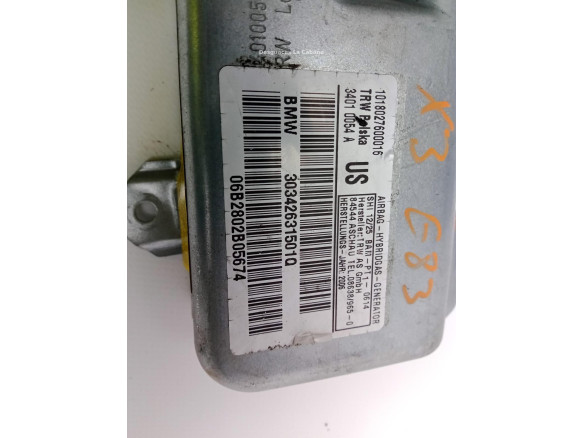 34010054A AIRBAG PUERTA LAT DEL IZQ VW CADDY III Furgón (2KA, 2KH, 2CA, 2CH)|Desguaces La Cabaña