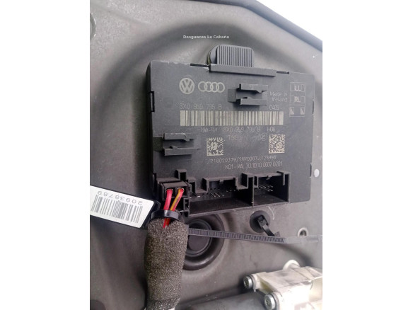 8X0959795B ELEVALUNAS PUERTA LAT TRA IZQ SKODA SUPERB II (3T4)|Desguaces La Cabaña