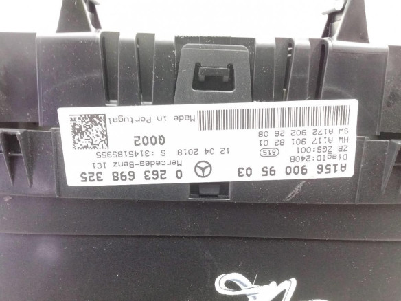 A1569009503 CUADRO INSTRUMENTOS MERCEDES BENZ CLASE GLA (X156)|Desguaces La Cabaña