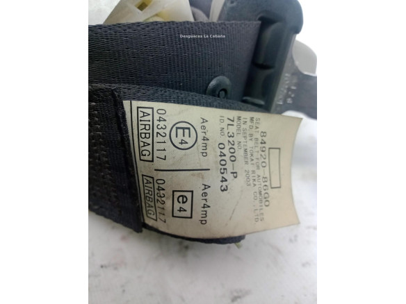 7L3200P CINTURON DEL DER SUZUKI IGNIS II (MH)|Desguaces La Cabaña