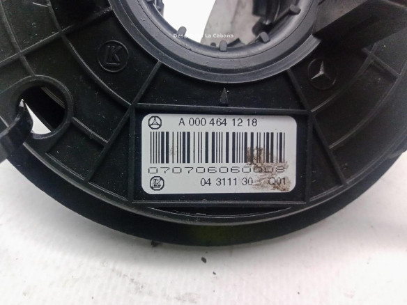 A0004641218, CARRETE AIRBAG MERCEDES BENZ SL (R230)|Desguaces La Cabaña