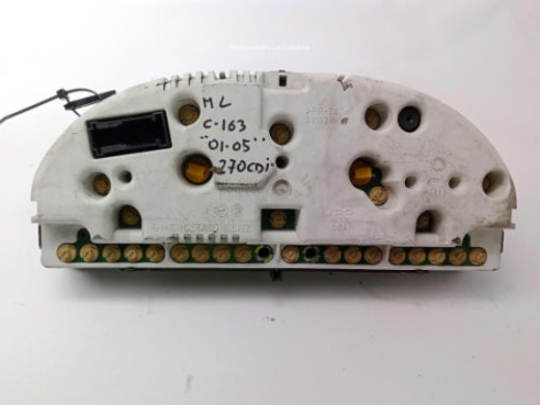 A1635407611,15443886, CUADRO INSTRUMENTOS MERCEDES BENZ CLASE M (W163)|Desguaces La Cabaña