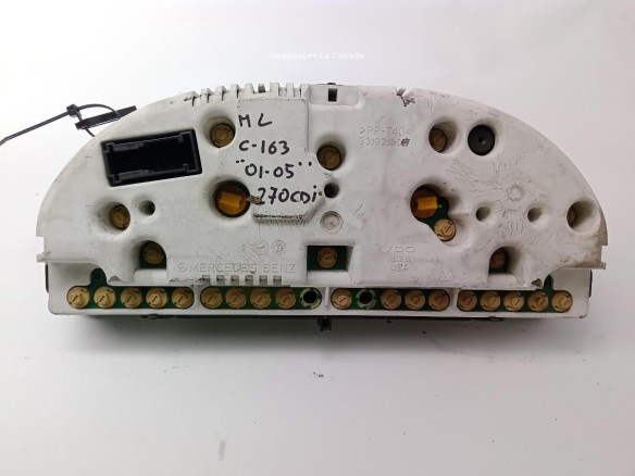 A1635407611,15443886, CUADRO INSTRUMENTOS MERCEDES BENZ CLASE M (W163)|Desguaces La Cabaña