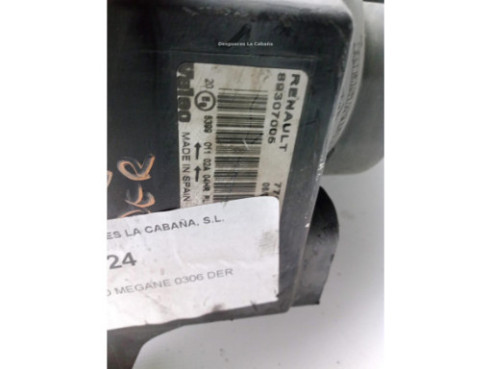 89307005 FARO DERECHO RENAULT MEGANE II (BM0/1_, CM0/1_)|Desguaces La Cabaña