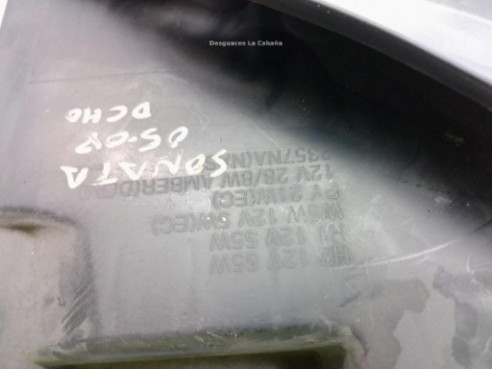 20298456 FARO DERECHO HYUNDAI SONATA V (NF)|Desguaces La Cabaña