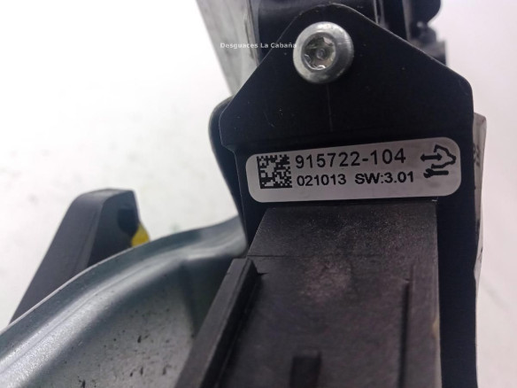915722-104 ELEVALUNAS PUERTA LAT TRA DER OPEL ZAFIRA TOURER C (P12)|Desguaces La Cabaña