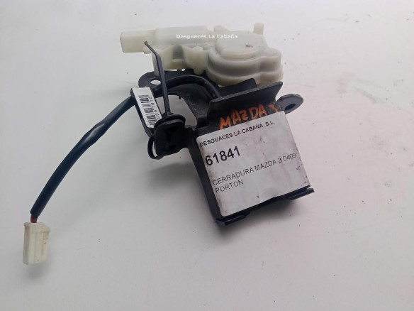 CERRADURA PORTON / TAPA MALETA MAZDA 3 (BK)|Desguaces La Cabaña