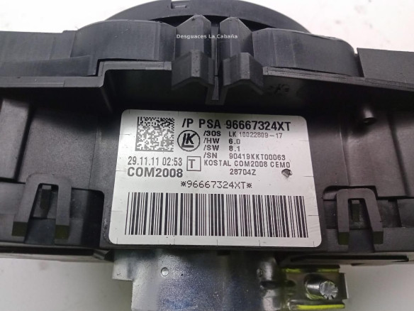 96667324XT, MANDO COMPLETO CITROEN C3 II|Desguaces La Cabaña