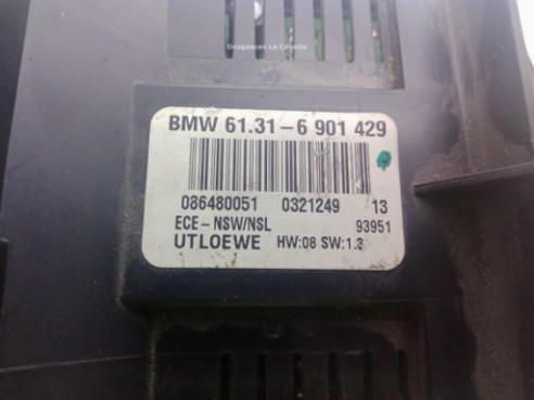 61316901429, CONMUTADOR LUCES BMW 3 (E46)|Desguaces La Cabaña