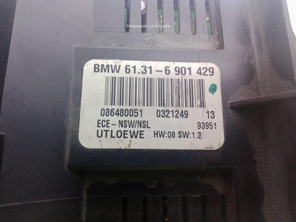 61316901429, CONMUTADOR LUCES BMW 3 (E46)|Desguaces La Cabaña