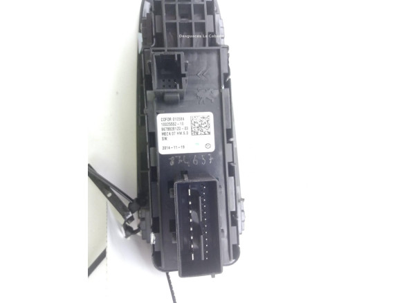 96788281ZD MANDO ELEVALUNAS PUERTA LAT DEL IZQ PEUGEOT 308 II|Desguaces La Cabaña