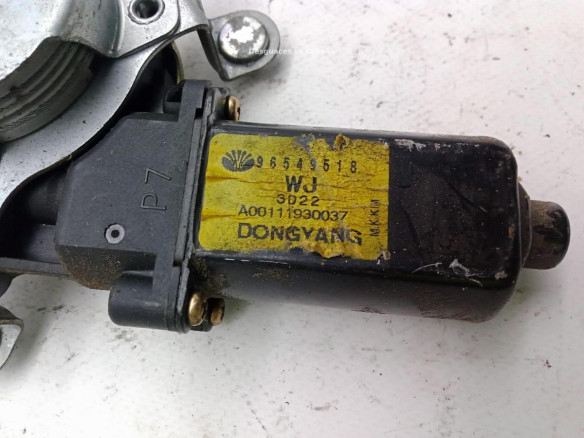 96549518 ELEVALUNAS PUERTA LAT TRA IZQ CHEVROLET NUBIRA Sedán|Desguaces La Cabaña