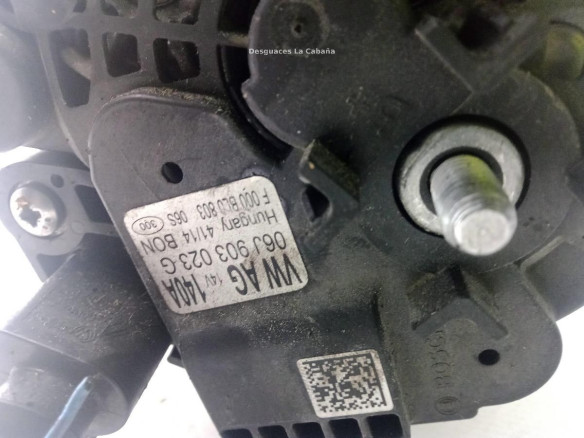 06J903023G ALTERNADOR SEAT LEON (5F1)|Desguaces La Cabaña