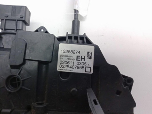 13258274 CERRADURA PUERTA LAT DEL DER OPEL MERIVA B Limusina (S10)|Desguaces La Cabaña