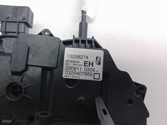 13258274 CERRADURA PUERTA LAT DEL DER OPEL MERIVA B Limusina (S10)|Desguaces La Cabaña