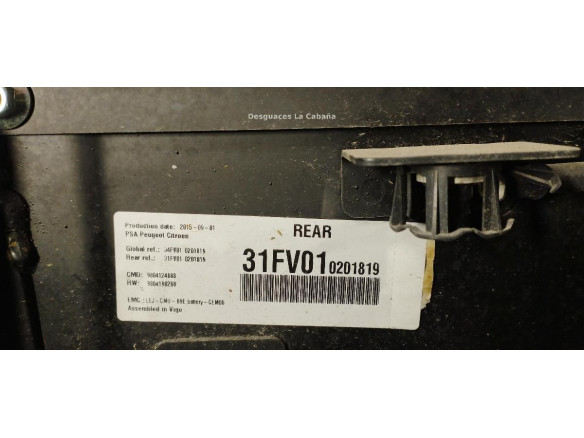 980412480, 9804190280 BATERIA HIBRIDO CITROEN BERLINGO (B9)|Desguaces La Cabaña