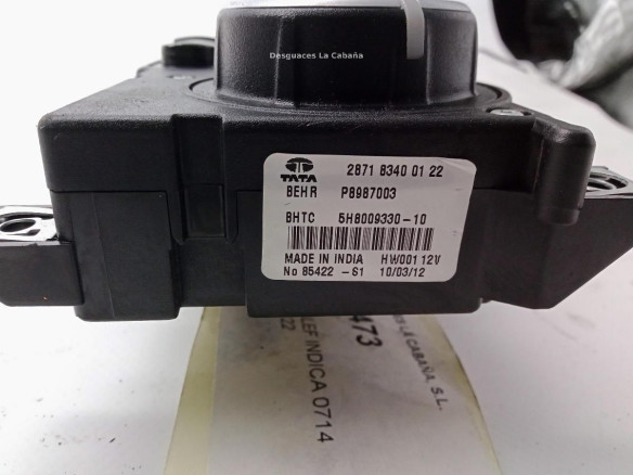 287183400122 MANDO CALEFACCION TATA INDICA (40_V2)|Desguaces La Cabaña
